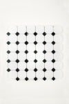 Carrara Octagon & Dot