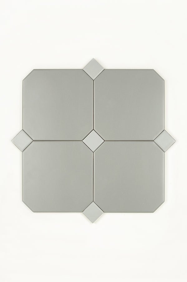 Pavé Eucalyptus 15x15 cm, Gris Dot 3x3 cm
