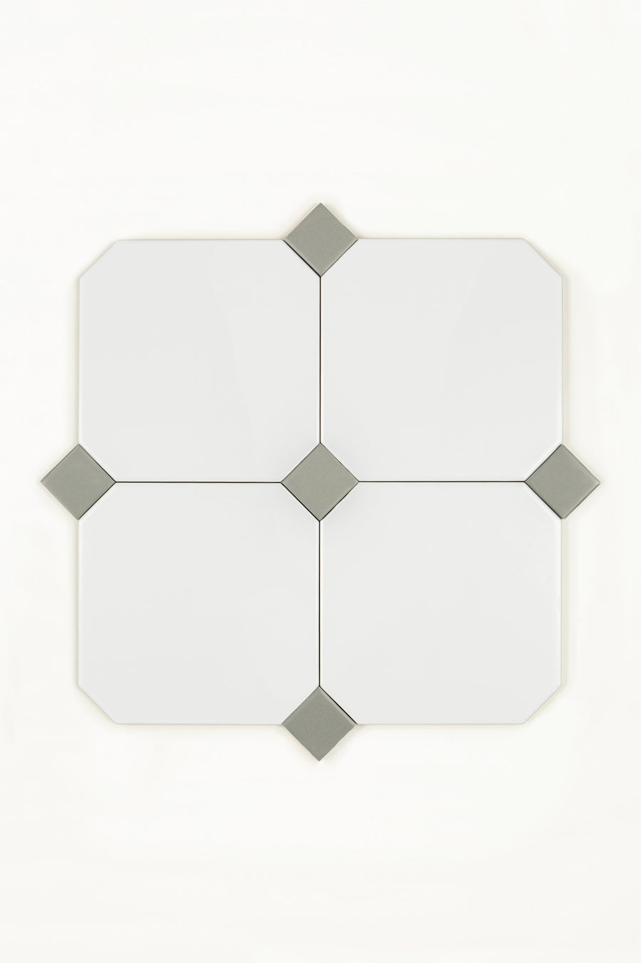 Pavé Blanc 15x15 cm, Eucalyptus Dot 3x3 cm