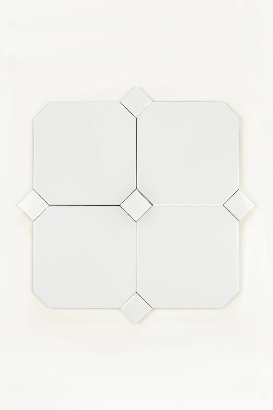 Pavé Blanc 15x15 cm, Blanc Dot 3x3 cm