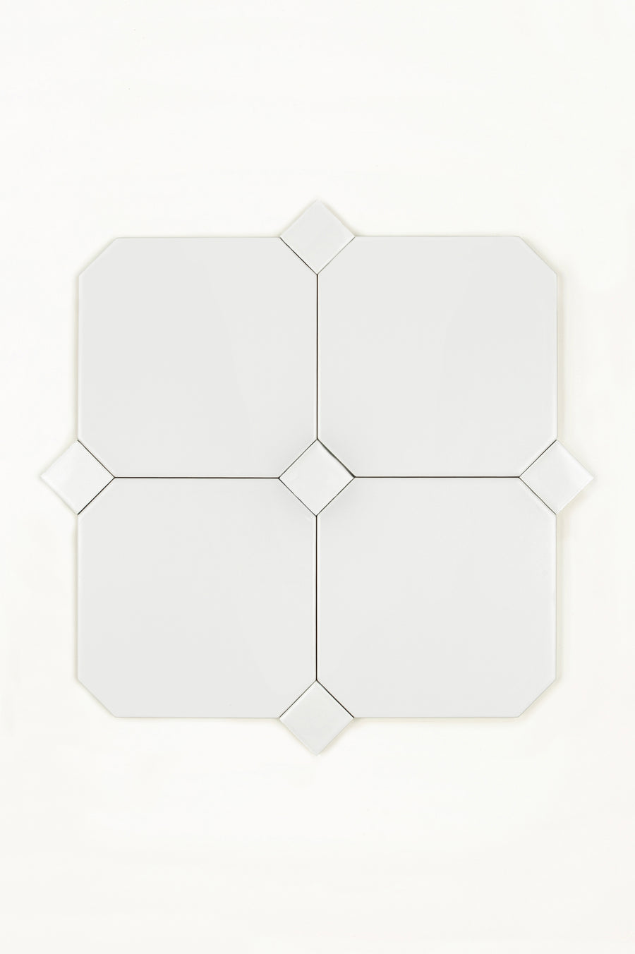 Pavé Blanc 15x15 cm, Blanc Dot 3x3 cm