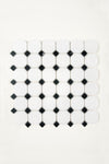 Carrara Cristallo Octagon & Dot