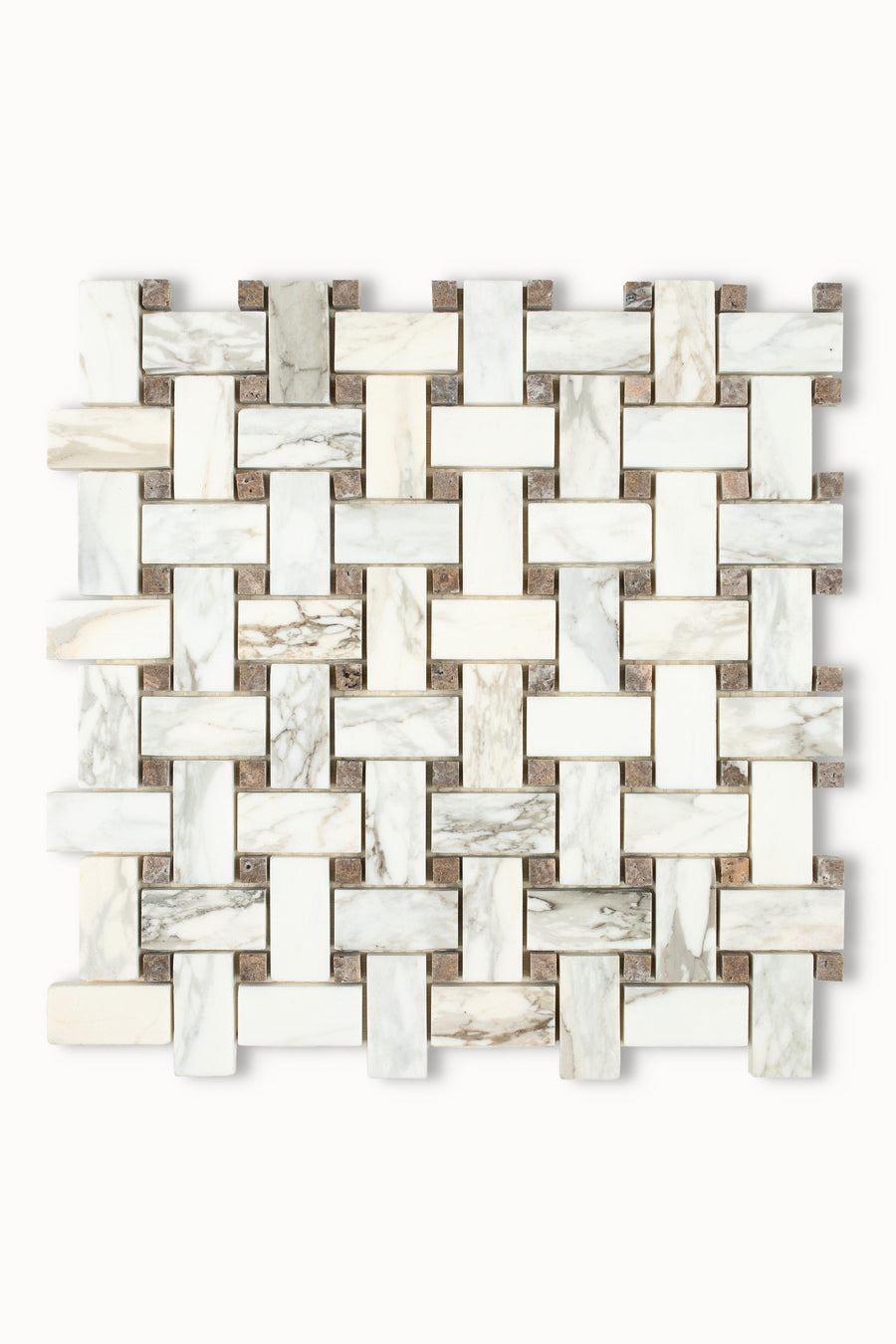Calacatta Caldi Basketweave