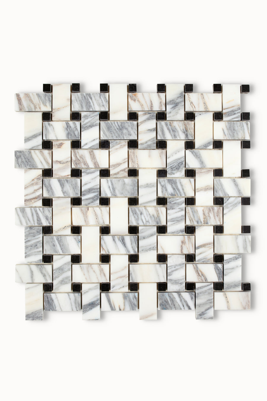 Calacatta Freddo Basketweave